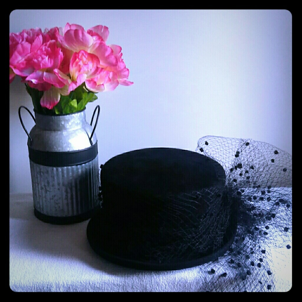 Black and Black spotted lacy